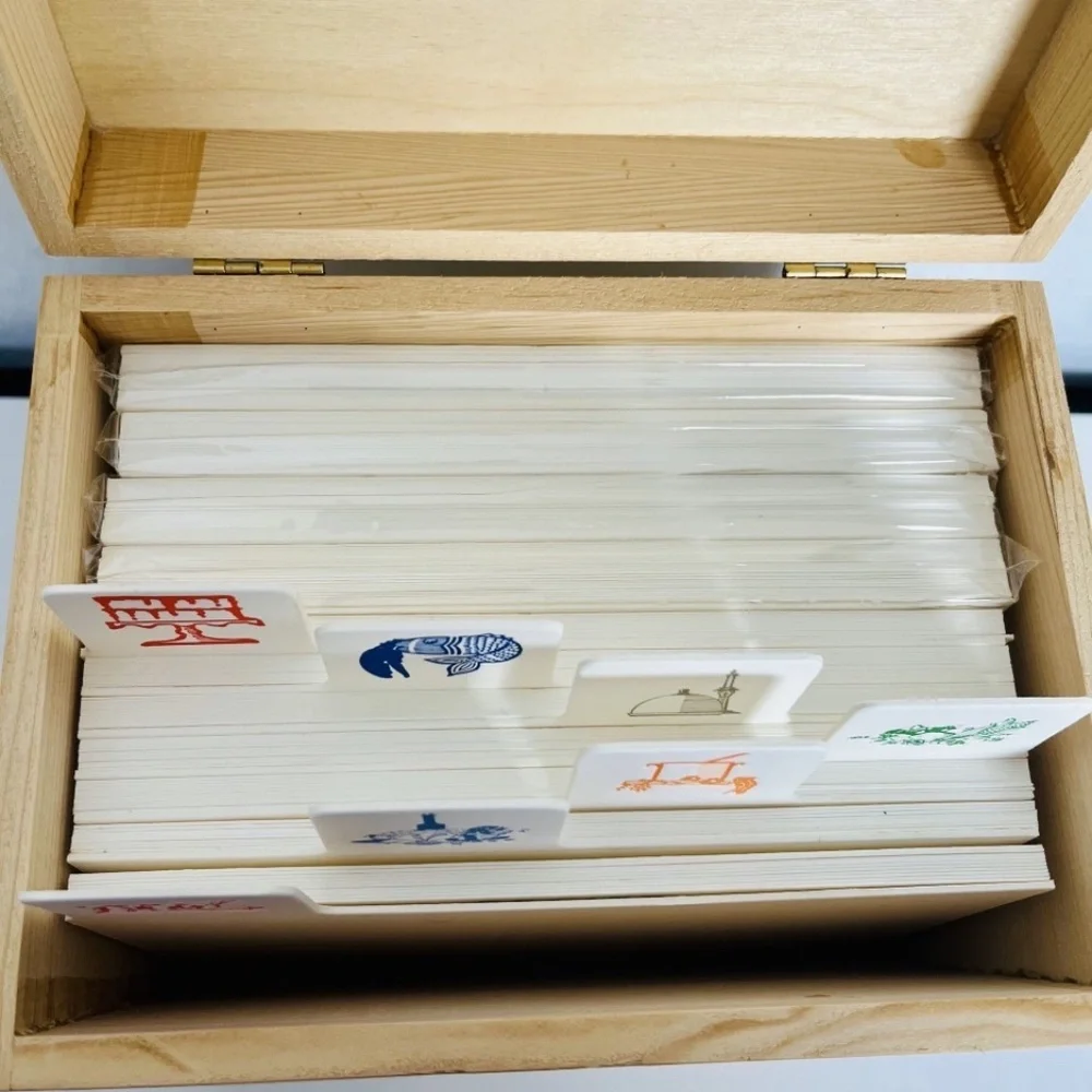 Saks Fifth Avenue Charles Fradin Home Oversize Recipe Box and Refills - NEW